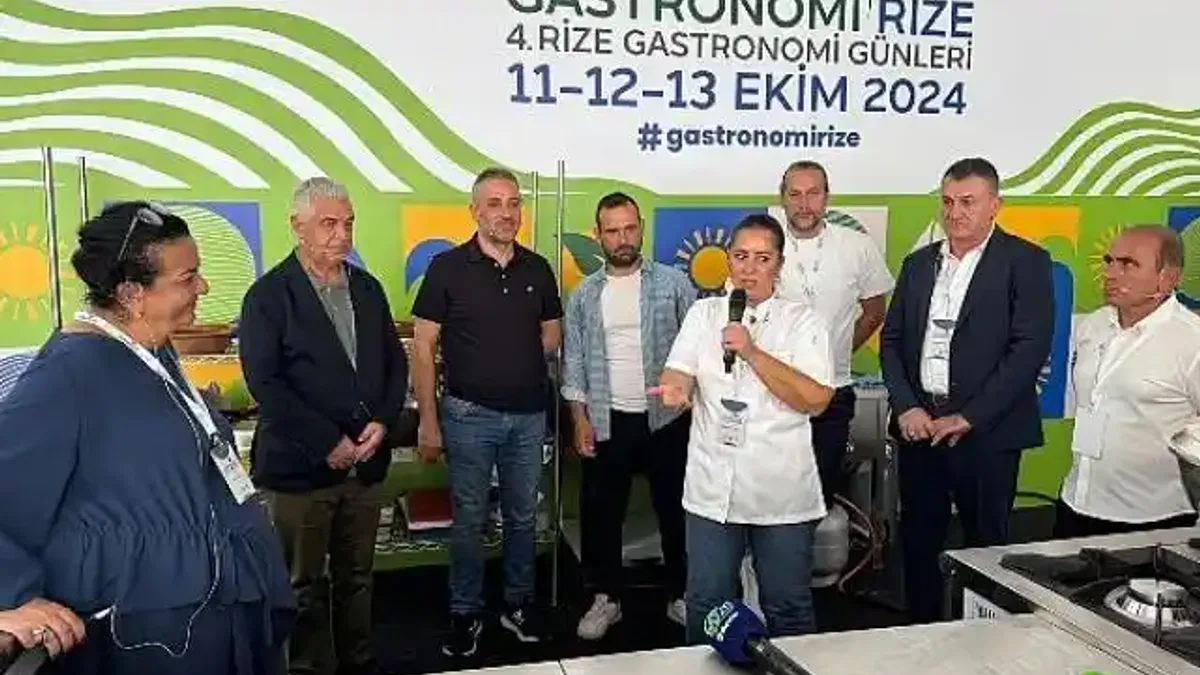 Rize'nin Kadim Mutfak Kültürü Dünya Gastronomi Sahnesine Çıktı: 4. Rize Gastronomi Günleri Yapıldı