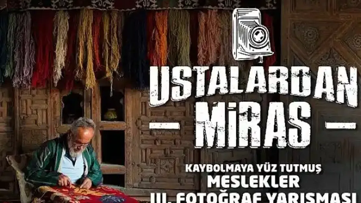 Konya Büyükşehir'den Geleneksel Meslekleri Yaşatmak İçin Fotoğraf Yarışması