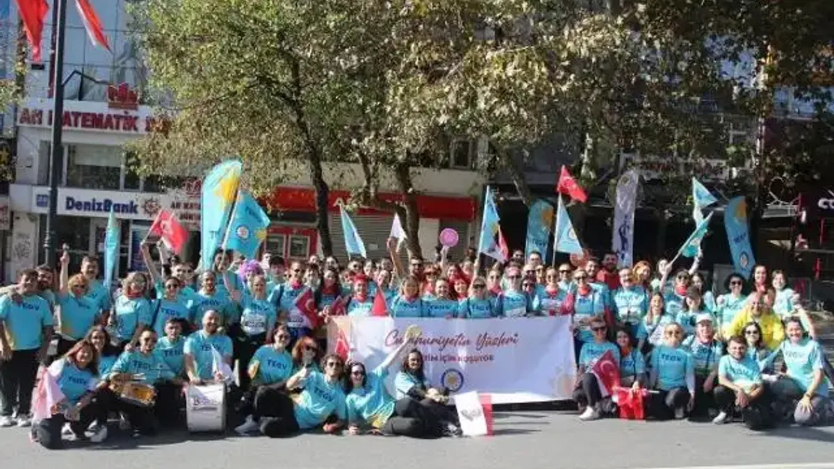 Cumhuriyetin yüzleri eğitim için koşuyor