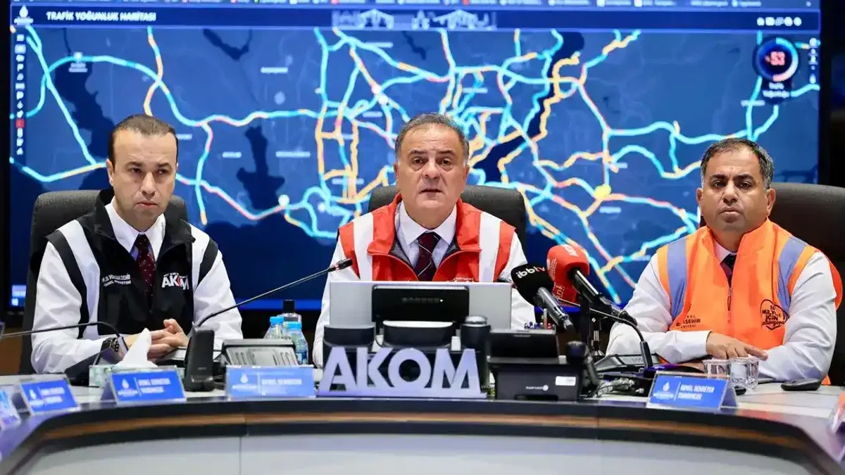 İstanbul'da ders ziliyle birlikte tüm kurumlar sahada