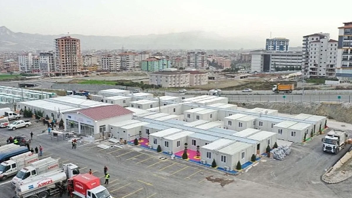MÜSİAD Destekleri İle Hatay'da İnşa Edilen Sahra Hastanesi, Hasta Kabulüne Başladı
