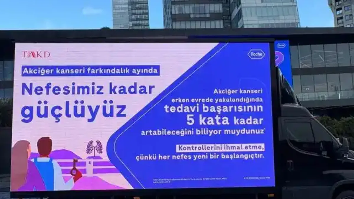 Türk Akciğer Kanseri Derneği'nden 'erken tanı hayat kurtarır' kampanyası