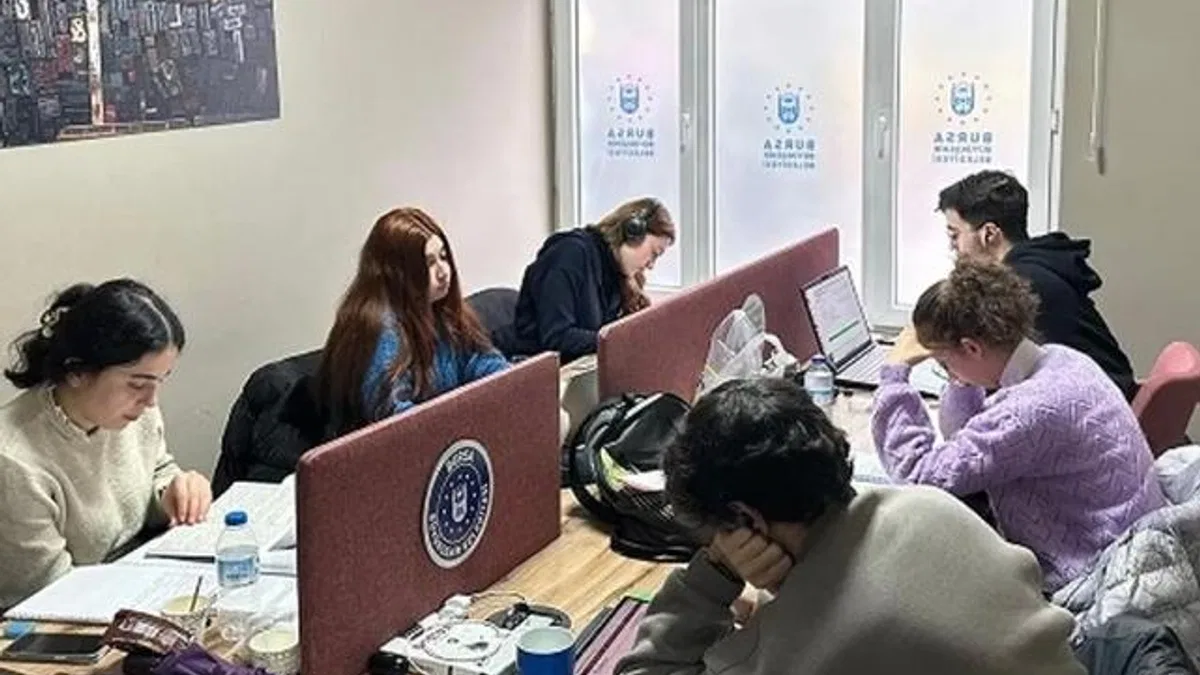 Bursa'da gençlik merkezlerinde 'sınav' mesaisi