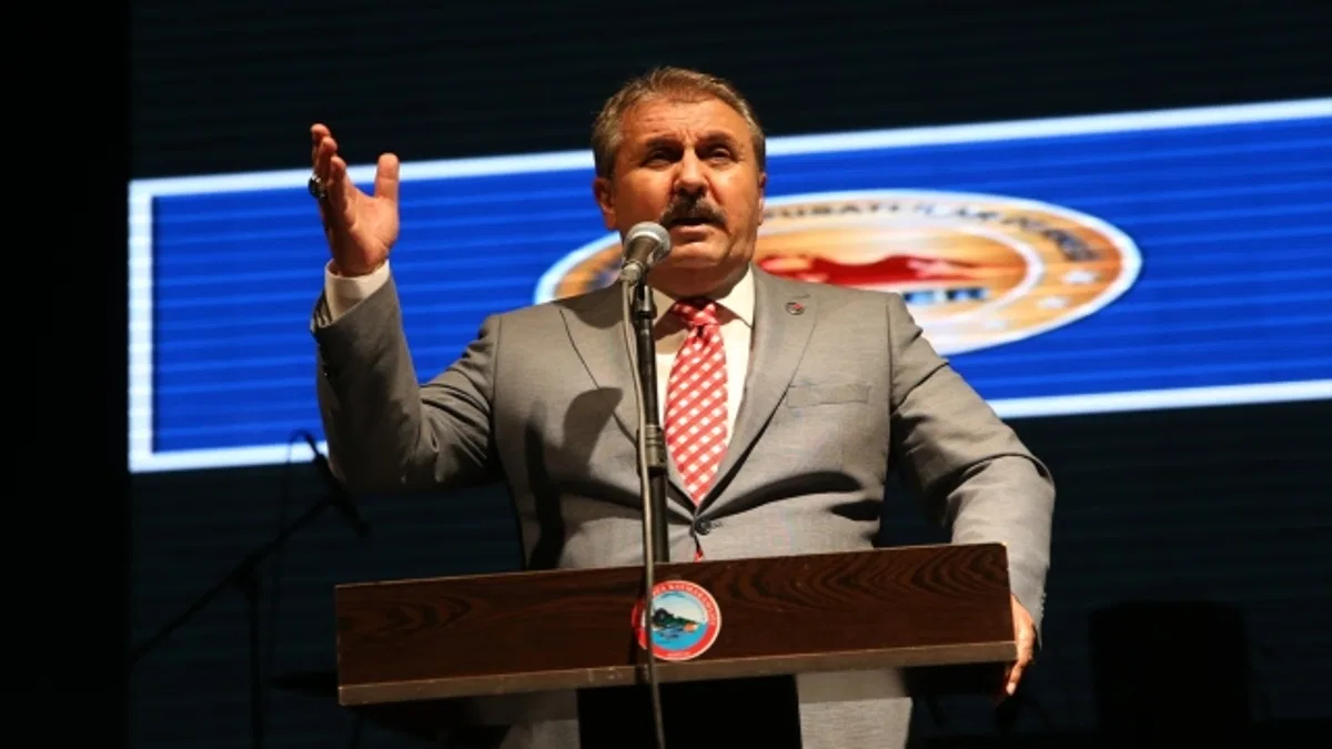 Destici, Kayseri'de Birlik ve Beraberlik Şenliği'nde konuştu
