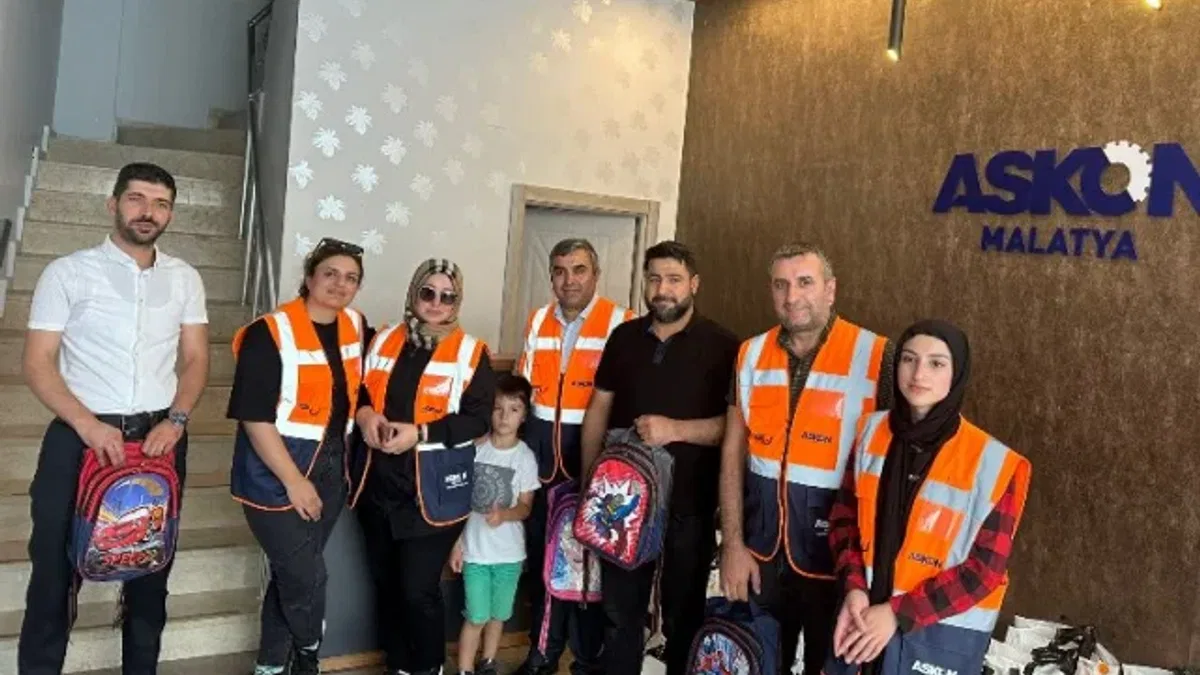 Konya'dan deprem bölgesindeki çocuklara ASKON desteği