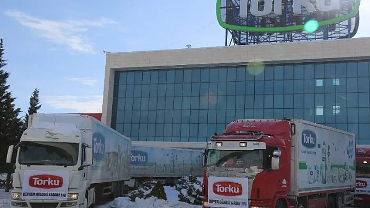 Konya Şeker deprem bölgesi için seferber oldu