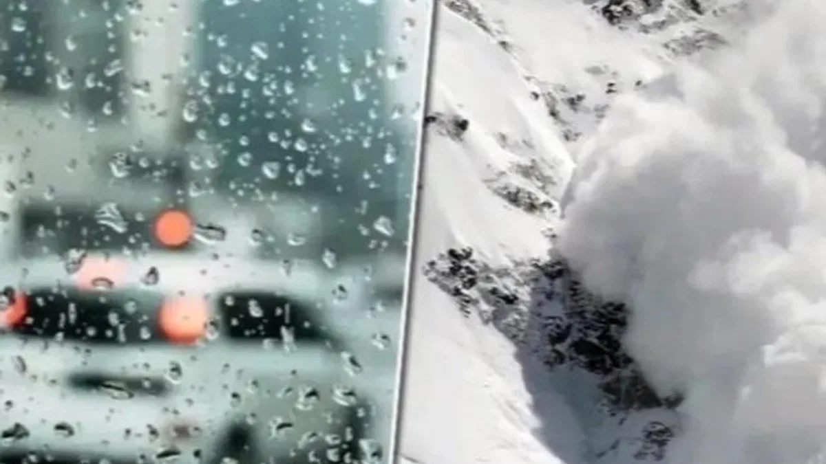 Meteoroloji’den kuvvetli yağış ve çığ uyarısı