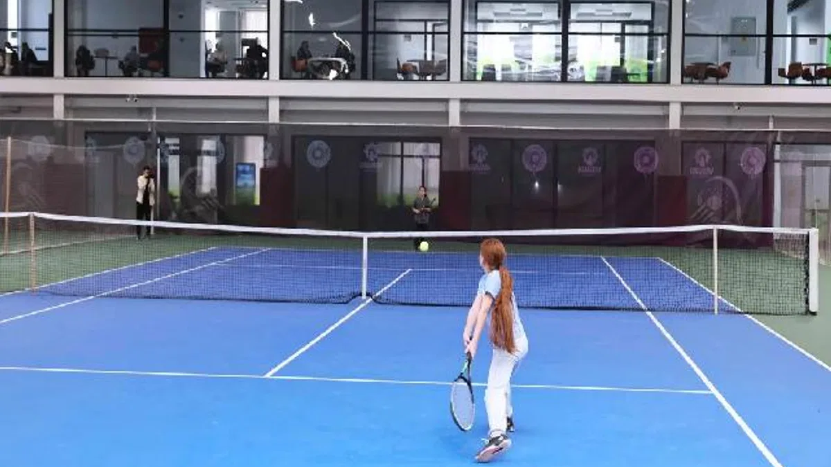 Konya Karatay'da 'İl Birinciliği Tenis Turnuvası' heyecanı