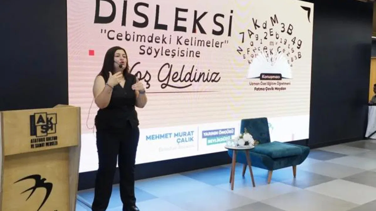 Beylikdüzü’nde “Disleksi:Cebimdeki Kelimeler” söyleşisi