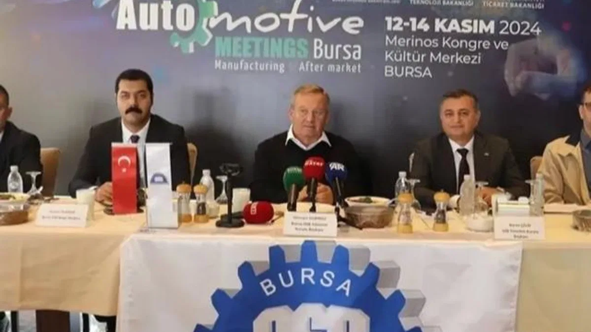 Dünya otomotiv devleri Bursa’da buluşuyor! 40 ülkeden 300 firma...