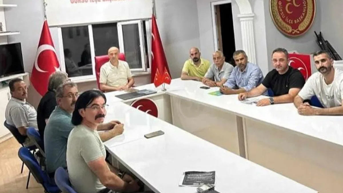 MHP Gürsu İlçe Başkanlığı istişare toplantısı düzenledi