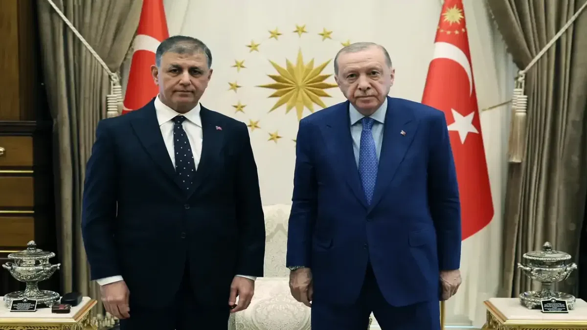 Cumhurbaşkanı Erdoğan Külliye'de Cemil Tugay'ı ağırladı