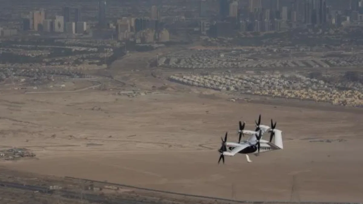 Dubai Hava Taksi Ağı Uçuşa Geçti