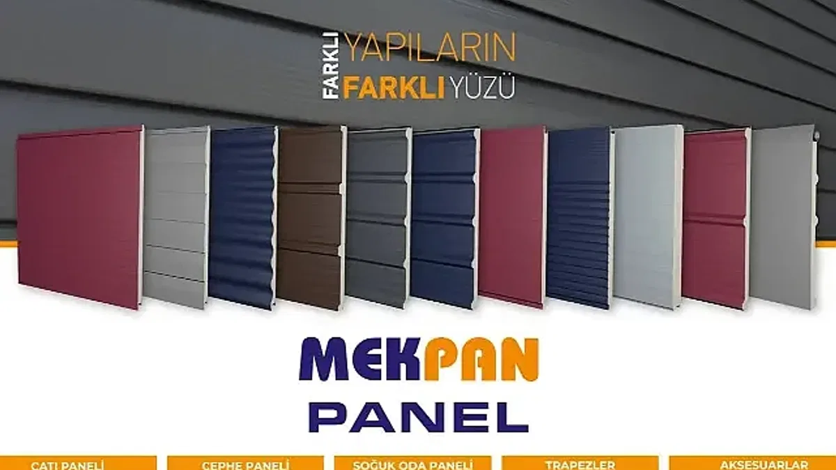 Mekpan Panel Tek Çatı Altında Türkiye'nin En Yüksek Kapasiteli Üretimini Gerçekleştiriyor