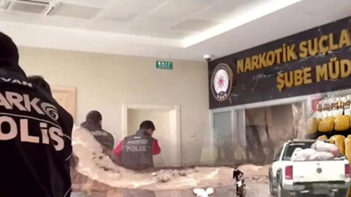 Van'da 240 kilo uyuşturucu ele geçirildi!