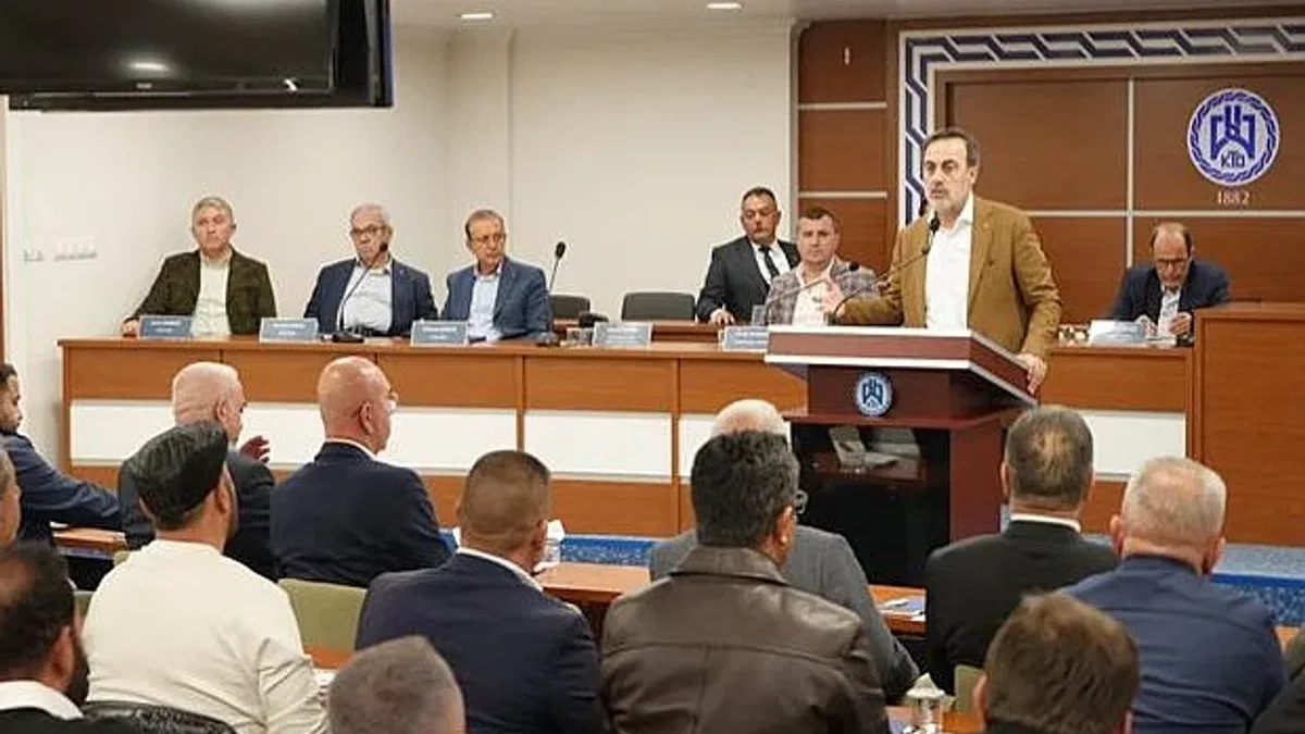 Başkan Öztürk: Küresel dalgalanmalara rağmen üretimden ve büyümeden vazgeçmeyeceğiz