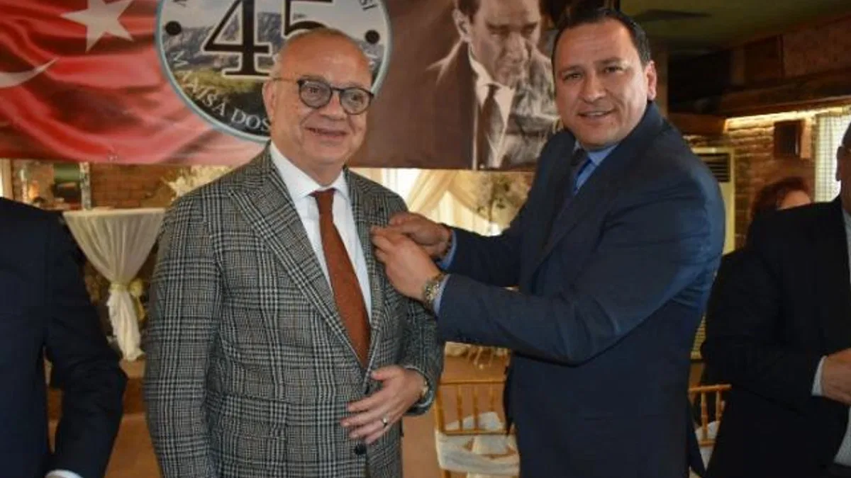 Manisa Dostlar Meclisinin konuğu Başkan Cengiz Ergün
