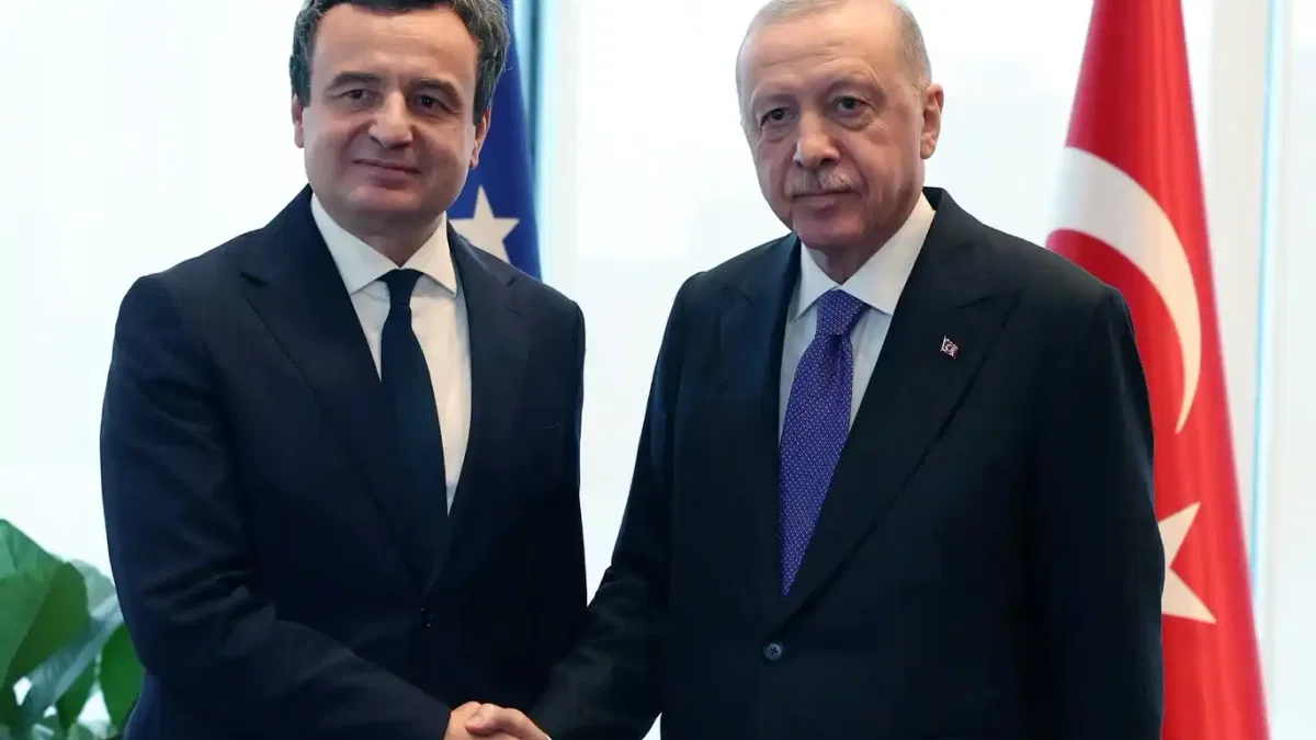 Cumhurbaşkanı Erdoğan, Kosova Başbakanı'nı Türkevi’nde kabul etti