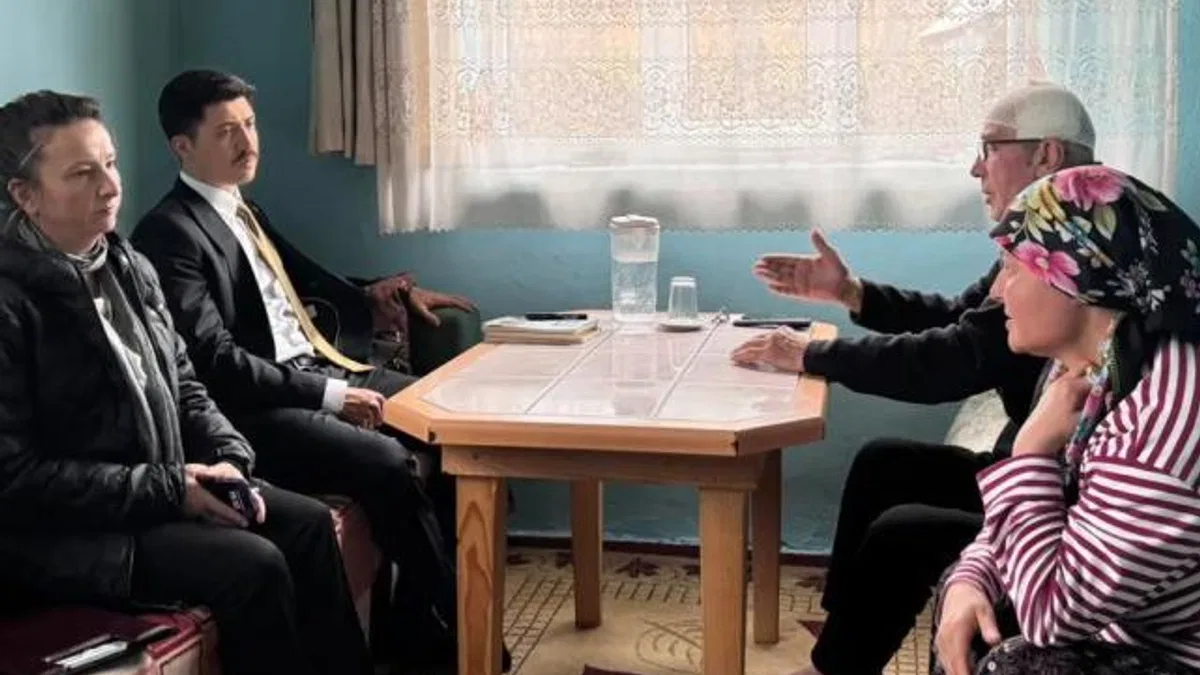 Pazaryeri Kaymakamı Kahraman'dan ev ziyaretlerine devam