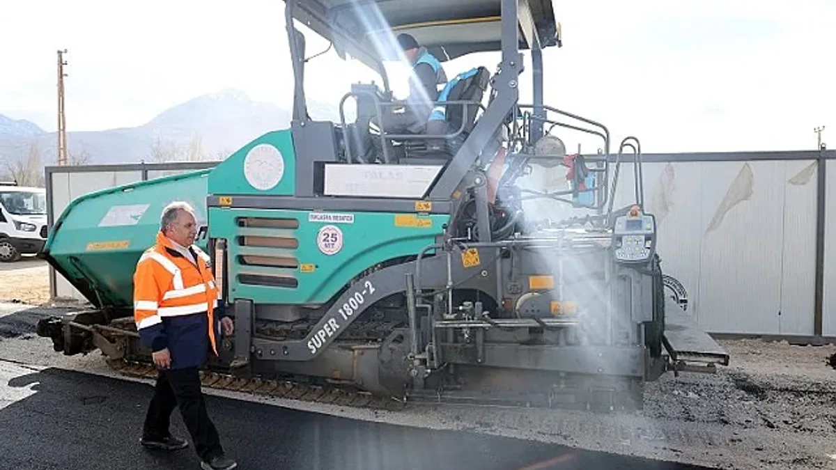 Elbistan'a can suyu Kayseri Talas'tan