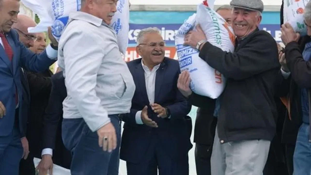 Kayseri'de üreticilere 'büyük' destek