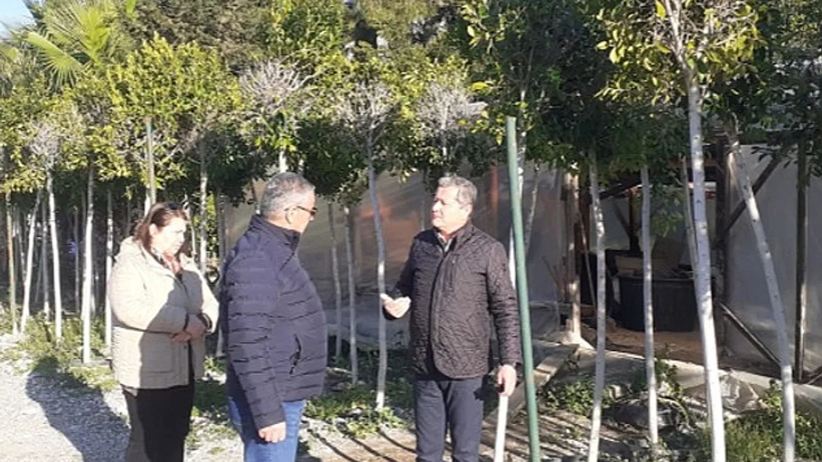 Kemer'in çiçekleri sezona hazır