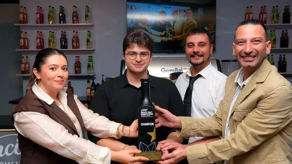 DaVinci Gourmet Barista Craft'ta Türkiye'den Çetin Alpay Başkan şampiyon oldu