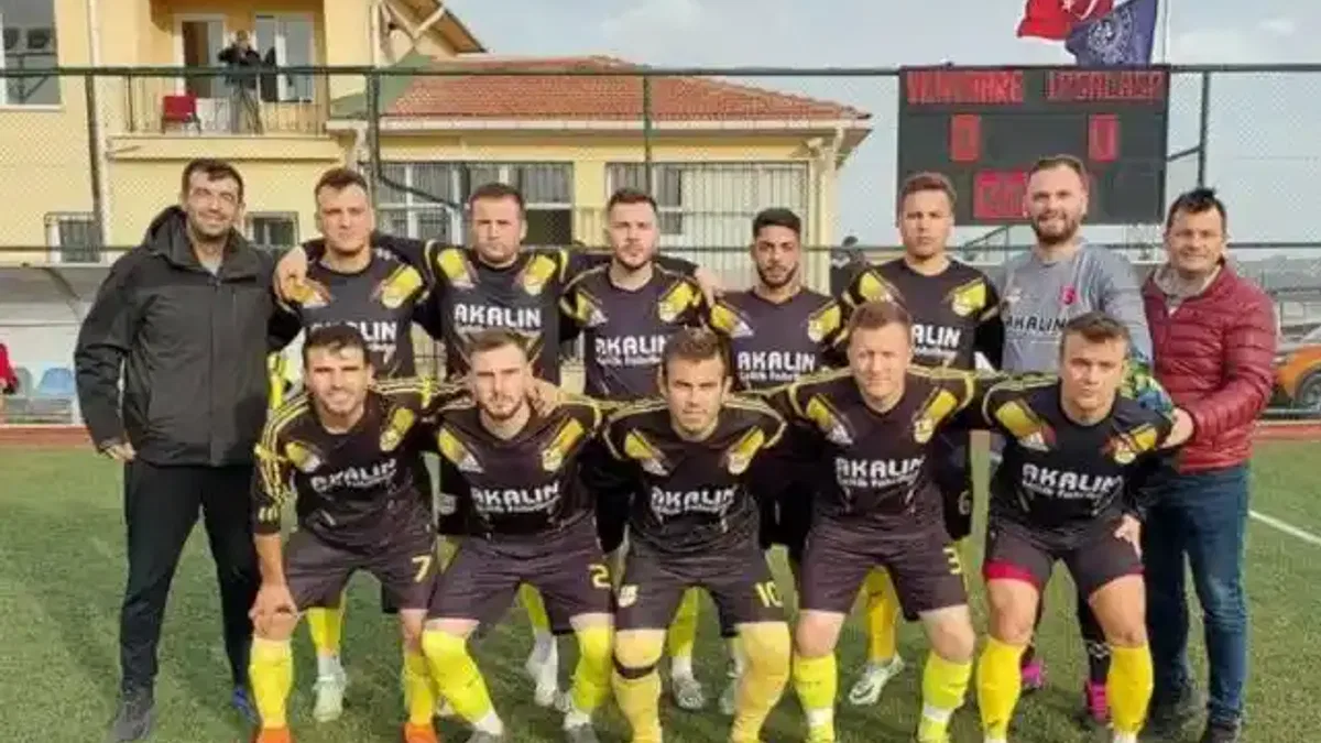 Edirne Süper Amatör Lig B grubunda puan durumu