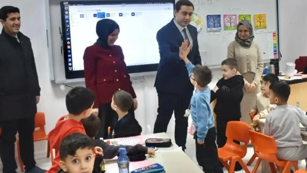 Sason Kaymakamı Başar'dan anaokuluna ziyaret