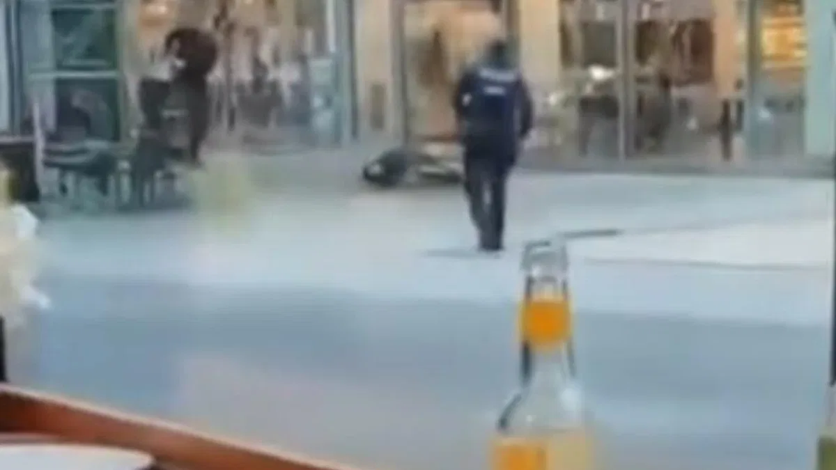 Almanya'da polise bıçaklı saldırı