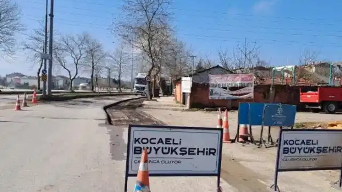 İlimtepe Kalıcı Konutlar 118. Sokakta üstyapı