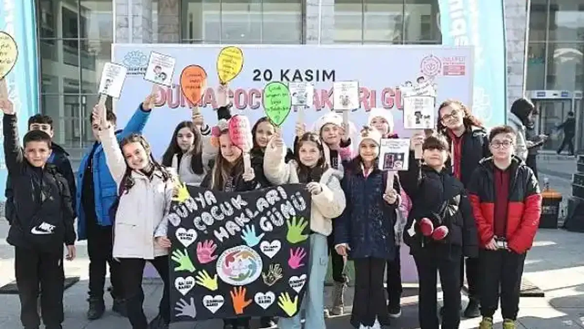 Nilüferli çocuklar "Güvenli Kent" için yürüdü