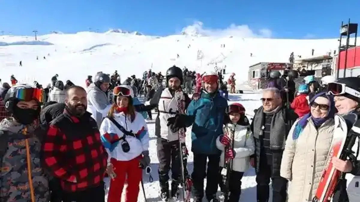 Kayseri Erciyes Kayak Merkezi'nin hedefi 3 milyon turist