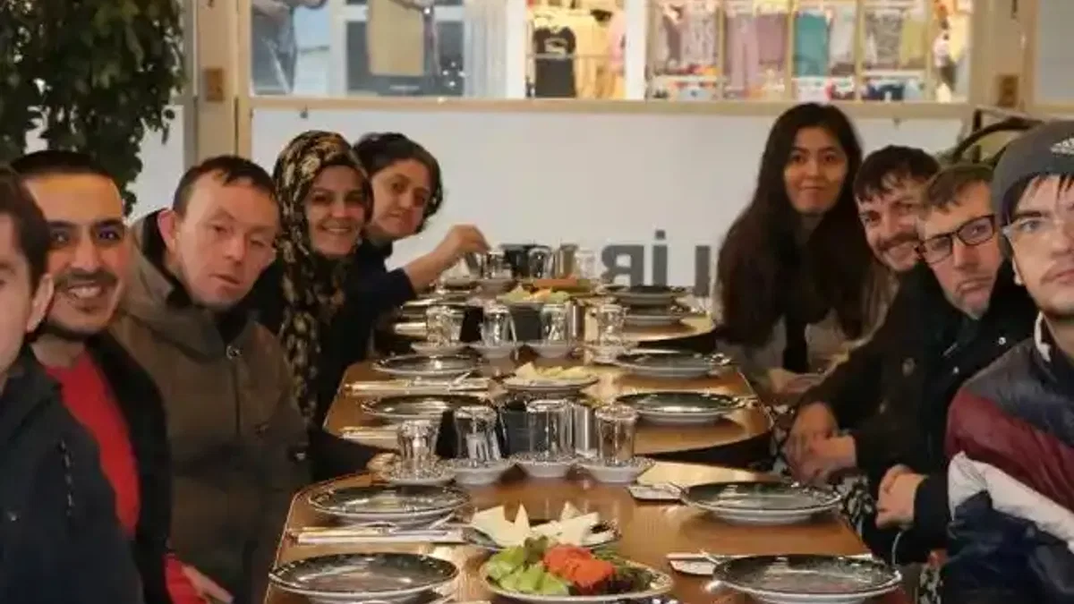 Sakarya'da özel bireylere keyifli buluşma