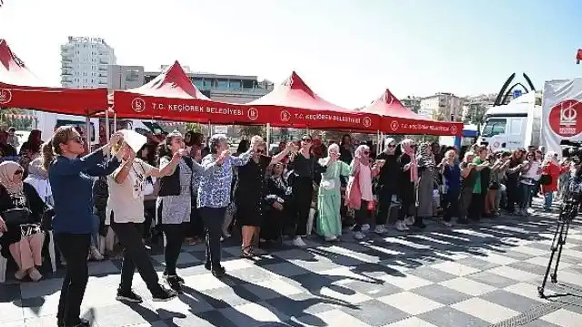 Kursiyerler için "Eğitime Merhaba" şenliği.