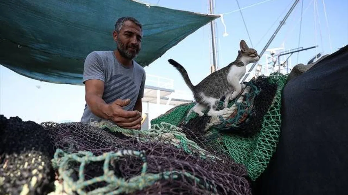 Egeli balıkçılar av sezonu hazırlıklarını tamamladı