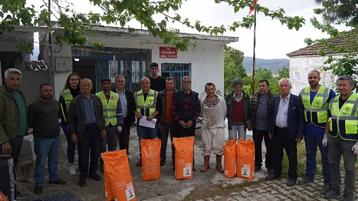 Milas'ta küçük hayvancılık işletmelerine destek
