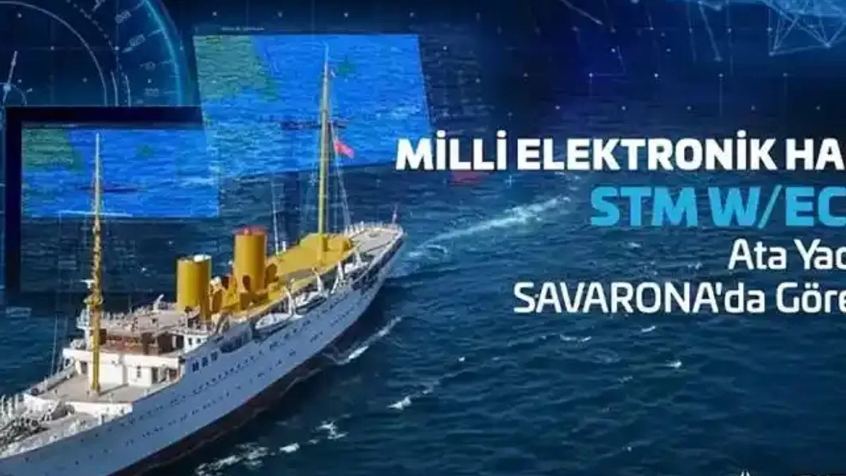 TCG SAVARONA STM’nin Milli Seyir Sistemi ile Görev Yapacak