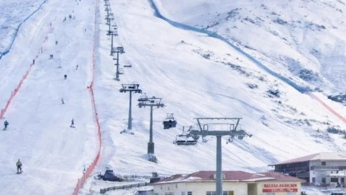 Ağrı'da Güneykaya Kayak Tesisi için geri sayım