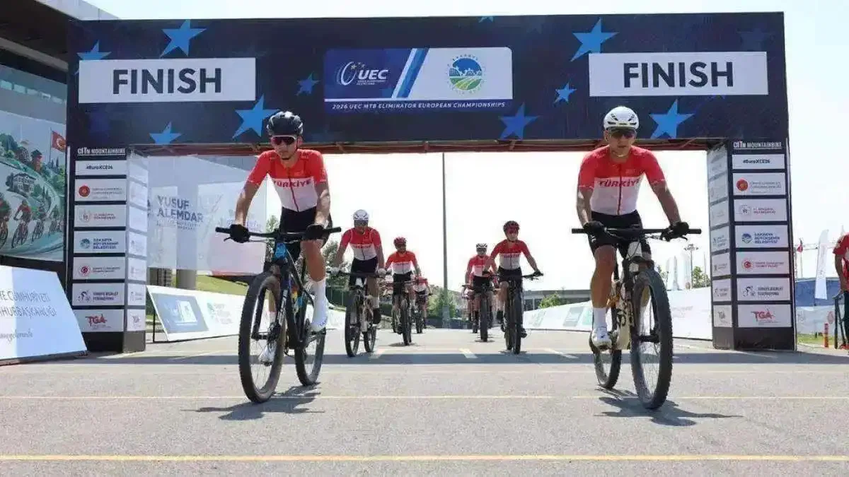 Milli pedallar Avrupa Şampiyonluğu için Sakarya’da