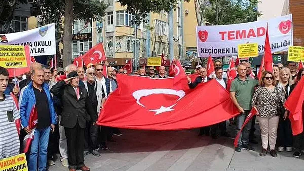 Emekli Astsubaylar Konya'dan Hükümete Seslendi