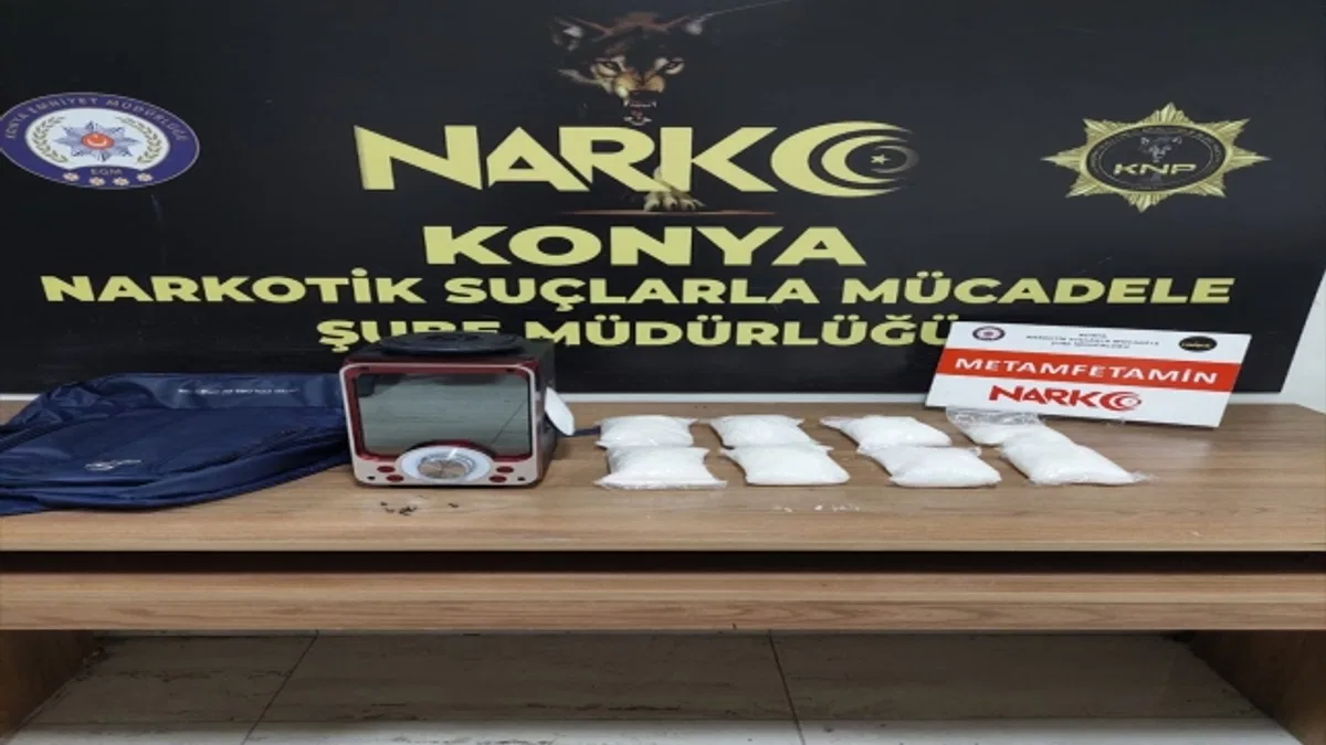 Konya'da uyuşturucu operasyonlarında 17 zanlı tutuklandı