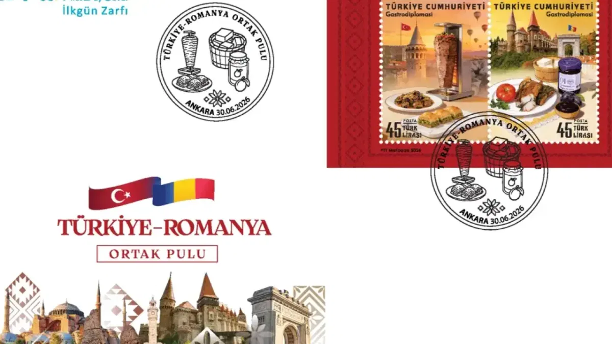 PTT'den Türkiye-Romanya Ortak Pulu