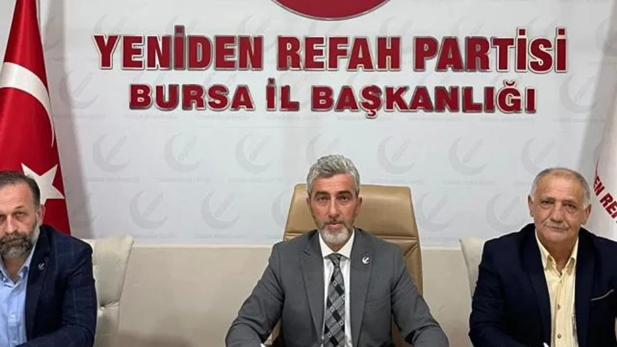 Yeniden Refah Bursa'dan iktidara yüklendi
