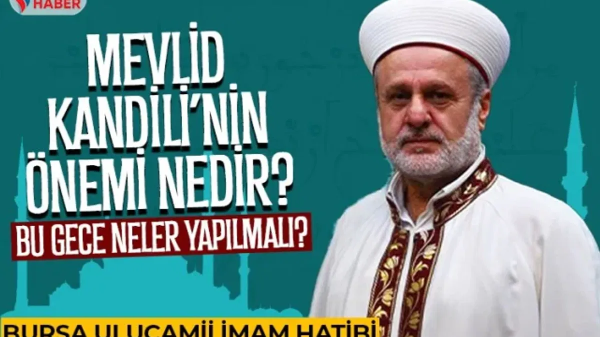 Bursa Ulucamii İmam Hatibi Tahsin Karanfil yanıtladı... Bu gece nasıl değerlendirilmeli