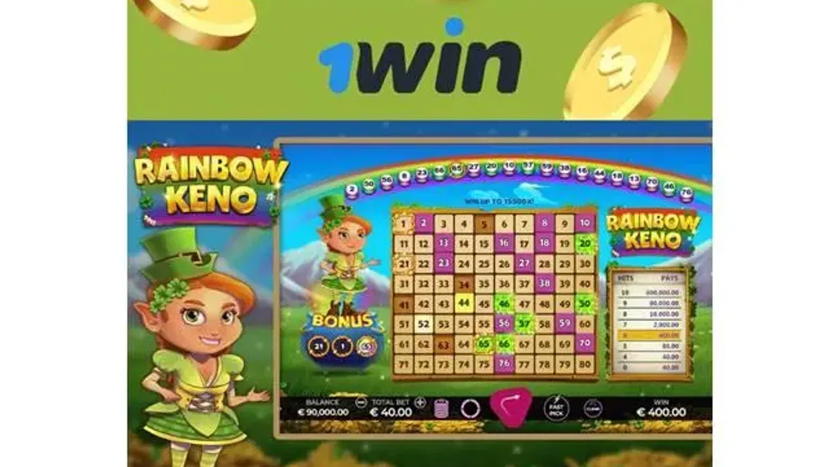 1Win Casino Türkiye: Rainbow Keno İle Kazanmanın En Renkli Yolu