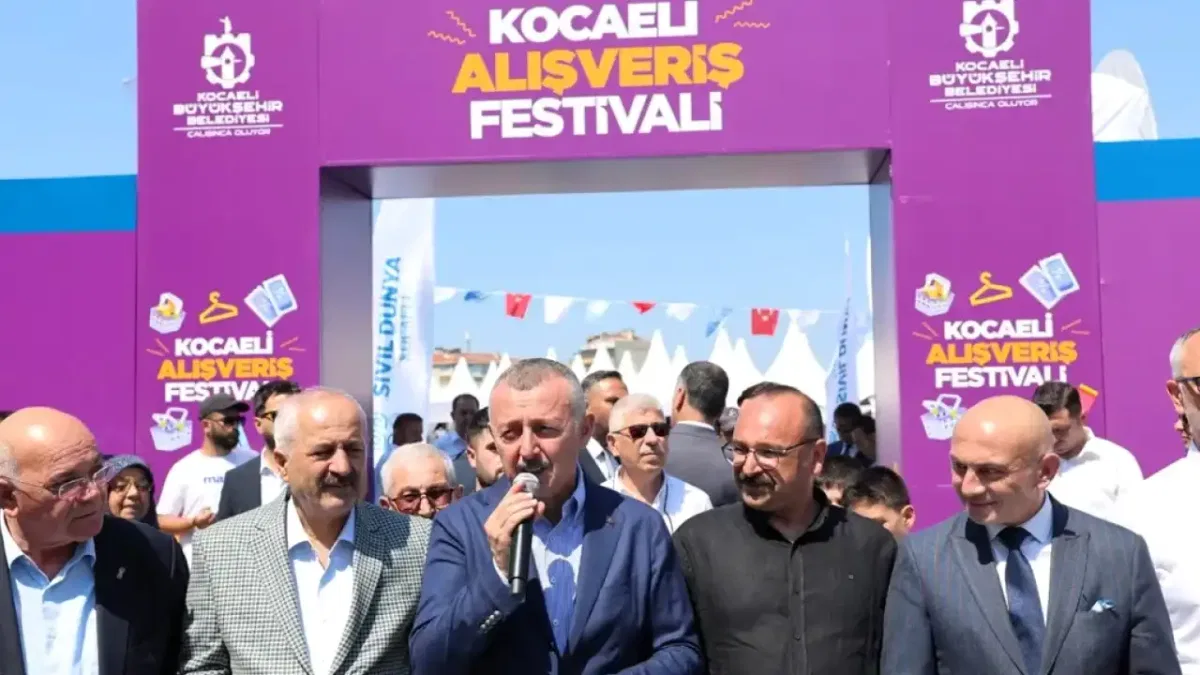 Kocaeli Gebze'de  Alışveriş Festivali coşkusu