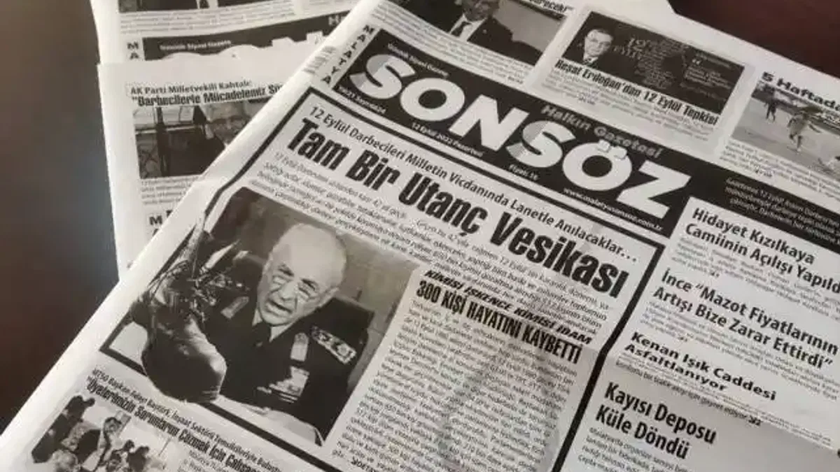 Malatya'nın ilk renkli gazetesi, 22 yıldır 12 Eylül'de siyah-beyaz basılıyor