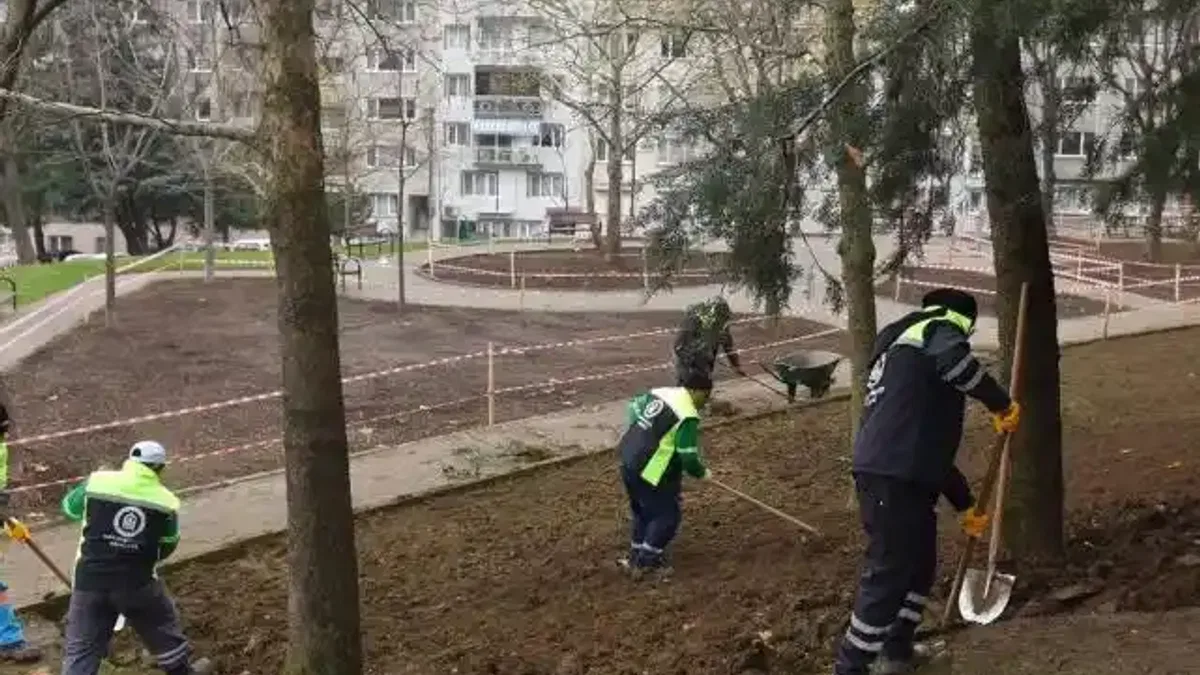 Bursa Yıldırım'da parklar yenileniyor