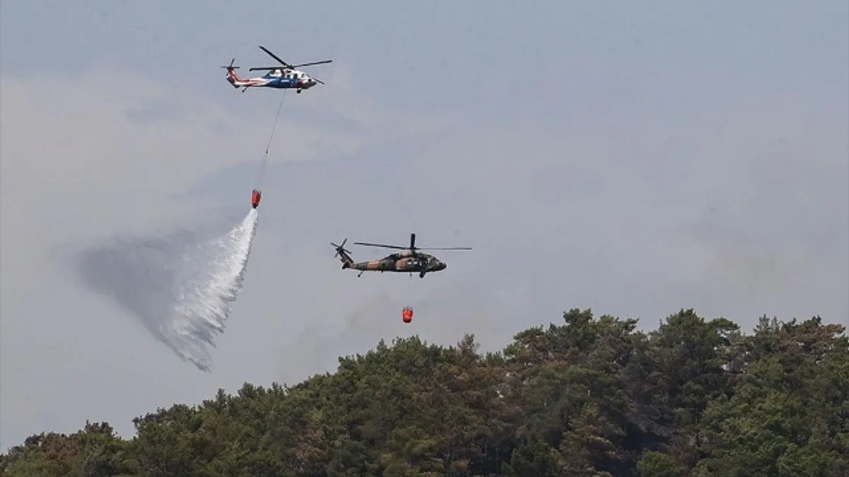 Tarım ve Orman Bakanı Kirişci: Yangın kontrol altına alındı, soğutma çalışmaları devam edecek